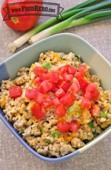Savory Oatmeal | Nutrition.gov